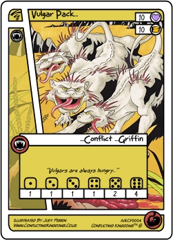 the vulgars are a vicious type of beast cat that lives on the edge of the ria mountains in the scrund